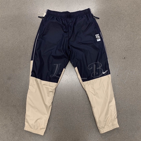 Nike AR1398-416 Men x CE Cav Empt Track Pants Polyester Navy Tan Size XXL